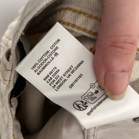 BDG Cowboy High Rise Distressed Jeans Tan Bootcut Size 27 - Picture 7 of 13